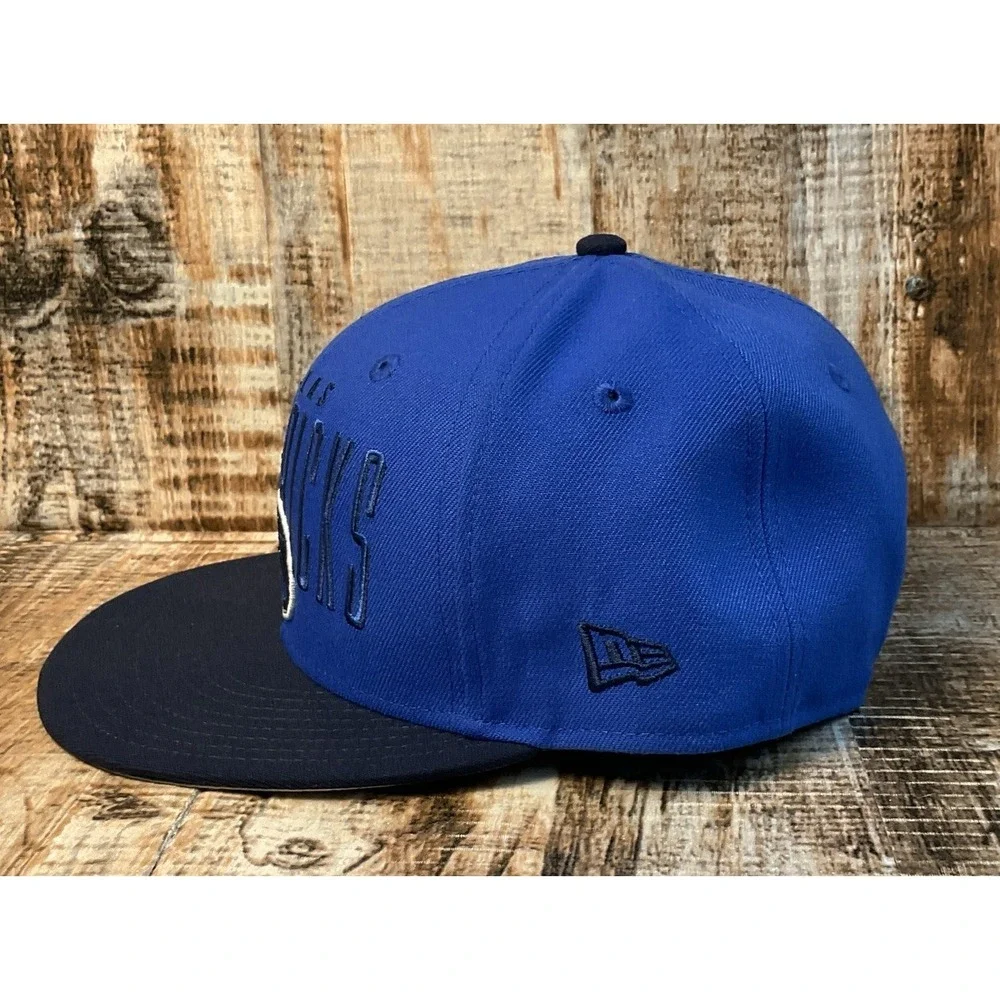 New Era 59fifty Dallas Mavericks Blue/Black SnapBack Hat Cap NBA Basketball